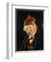 A Man with a Pipe-Carl Kronberger-Framed Giclee Print