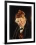 A Man with a Pipe-Carl Kronberger-Framed Giclee Print