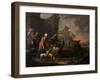 A Man with a Pushcart Full of Vegetables-Willem Van The Elder Herp-Framed Giclee Print