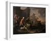 A Man with a Pushcart Full of Vegetables-Willem Van The Elder Herp-Framed Giclee Print