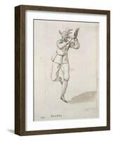 A Man with Knackers and Bells-Inigo Jones-Framed Giclee Print