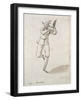 A Man with Knackers and Bells-Inigo Jones-Framed Giclee Print