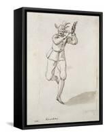 A Man with Knackers and Bells-Inigo Jones-Framed Stretched Canvas