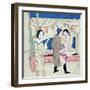 A Man with Two Women-null-Framed Giclee Print