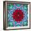 A Mandala from Flower Photographs and Water-Alaya Gadeh-Framed Photographic Print