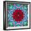 A Mandala from Flower Photographs and Water-Alaya Gadeh-Framed Photographic Print