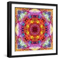 A Mandala from Flower Photographs-Alaya Gadeh-Framed Photographic Print