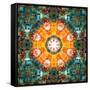 A Mandala from Flower Photographs-Alaya Gadeh-Framed Stretched Canvas