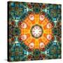 A Mandala from Flower Photographs-Alaya Gadeh-Stretched Canvas