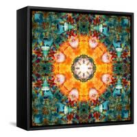 A Mandala from Flower Photographs-Alaya Gadeh-Framed Stretched Canvas