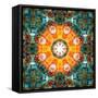 A Mandala from Flower Photographs-Alaya Gadeh-Framed Stretched Canvas