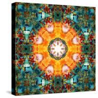 A Mandala from Flower Photographs-Alaya Gadeh-Stretched Canvas