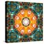A Mandala from Flower Photographs-Alaya Gadeh-Stretched Canvas
