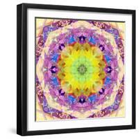 A Mandala from Flower Photographs-Alaya Gadeh-Framed Photographic Print