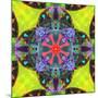 A Mandala from Flowers, and Ornaments-Alaya Gadeh-Mounted Photographic Print
