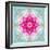 A Mandala from Flowers in Vintage Pastel Tones-Alaya Gadeh-Framed Photographic Print