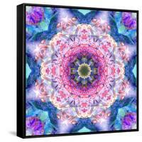 A Mandala from Flowers-Alaya Gadeh-Framed Stretched Canvas