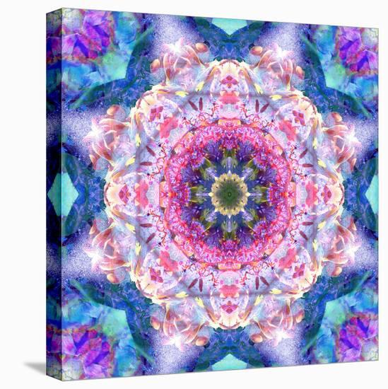 A Mandala from Flowers-Alaya Gadeh-Stretched Canvas