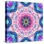 A Mandala from Flowers-Alaya Gadeh-Stretched Canvas