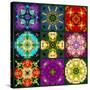 A Mandala from Flowers-Alaya Gadeh-Stretched Canvas