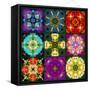 A Mandala from Flowers-Alaya Gadeh-Framed Stretched Canvas