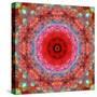 A Mandala from Rose and Cherry Blossom Photographs-Alaya Gadeh-Stretched Canvas