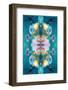 A Mandala Ornament from Flower Photographs, Conceptual Layer Work-Alaya Gadeh-Framed Photographic Print