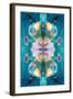 A Mandala Ornament from Flower Photographs, Conceptual Layer Work-Alaya Gadeh-Framed Photographic Print