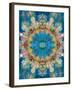 A Mandala Ornament from Flower Photographs, Conceptual Layer Work-Alaya Gadeh-Framed Photographic Print