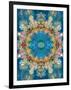 A Mandala Ornament from Flower Photographs, Conceptual Layer Work-Alaya Gadeh-Framed Photographic Print