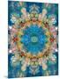 A Mandala Ornament from Flower Photographs, Conceptual Layer Work-Alaya Gadeh-Mounted Photographic Print