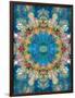 A Mandala Ornament from Flower Photographs, Conceptual Layer Work-Alaya Gadeh-Framed Photographic Print