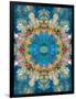 A Mandala Ornament from Flower Photographs, Conceptual Layer Work-Alaya Gadeh-Framed Photographic Print