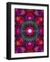 A Mandala Ornament from Flower Photographs, Conceptual Layer Work-Alaya Gadeh-Framed Photographic Print