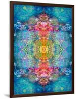 A Mandala Ornament from Flower Photographs, Conceptual Layer Work-Alaya Gadeh-Framed Photographic Print