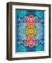 A Mandala Ornament from Flower Photographs, Conceptual Layer Work-Alaya Gadeh-Framed Photographic Print