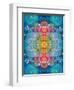 A Mandala Ornament from Flower Photographs, Conceptual Layer Work-Alaya Gadeh-Framed Photographic Print