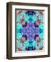 A Mandala Ornament from Flower Photographs, Conceptual Layer Work-Alaya Gadeh-Framed Photographic Print