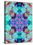 A Mandala Ornament from Flower Photographs, Conceptual Layer Work-Alaya Gadeh-Stretched Canvas