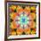 A Mandala Ornament from Flower Photographs, Conceptual Layer Work-Alaya Gadeh-Framed Photographic Print