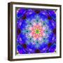 A Mandala Ornament from Flower Photographs, Conceptual Layer Work-Alaya Gadeh-Framed Photographic Print