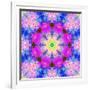 A Mandala Ornament from Flower Photographs, Conceptual Layer Work-Alaya Gadeh-Framed Photographic Print