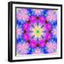 A Mandala Ornament from Flower Photographs, Conceptual Layer Work-Alaya Gadeh-Framed Photographic Print