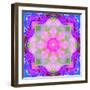 A Mandala Ornament from Flower Photographs, Conceptual Layer Work-Alaya Gadeh-Framed Photographic Print