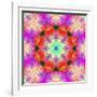 A Mandala Ornament from Flower Photographs, Conceptual Layer Work-Alaya Gadeh-Framed Photographic Print