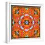 A Mandala Ornament from Flower Photographs, Conceptual Layer Work-Alaya Gadeh-Framed Photographic Print