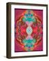 A Mandala Ornament from Flowers and Drawings-Alaya Gadeh-Framed Photographic Print