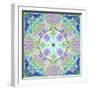 A Mandala Ornament from Flowers, Photograph, Many Layer Artwork-Alaya Gadeh-Framed Photographic Print