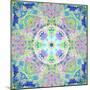 A Mandala Ornament from Flowers, Photograph, Many Layer Artwork-Alaya Gadeh-Mounted Photographic Print