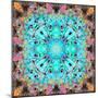 A Mandala Ornament from Flowers, Photograph, Many Layer Artwork-Alaya Gadeh-Mounted Photographic Print